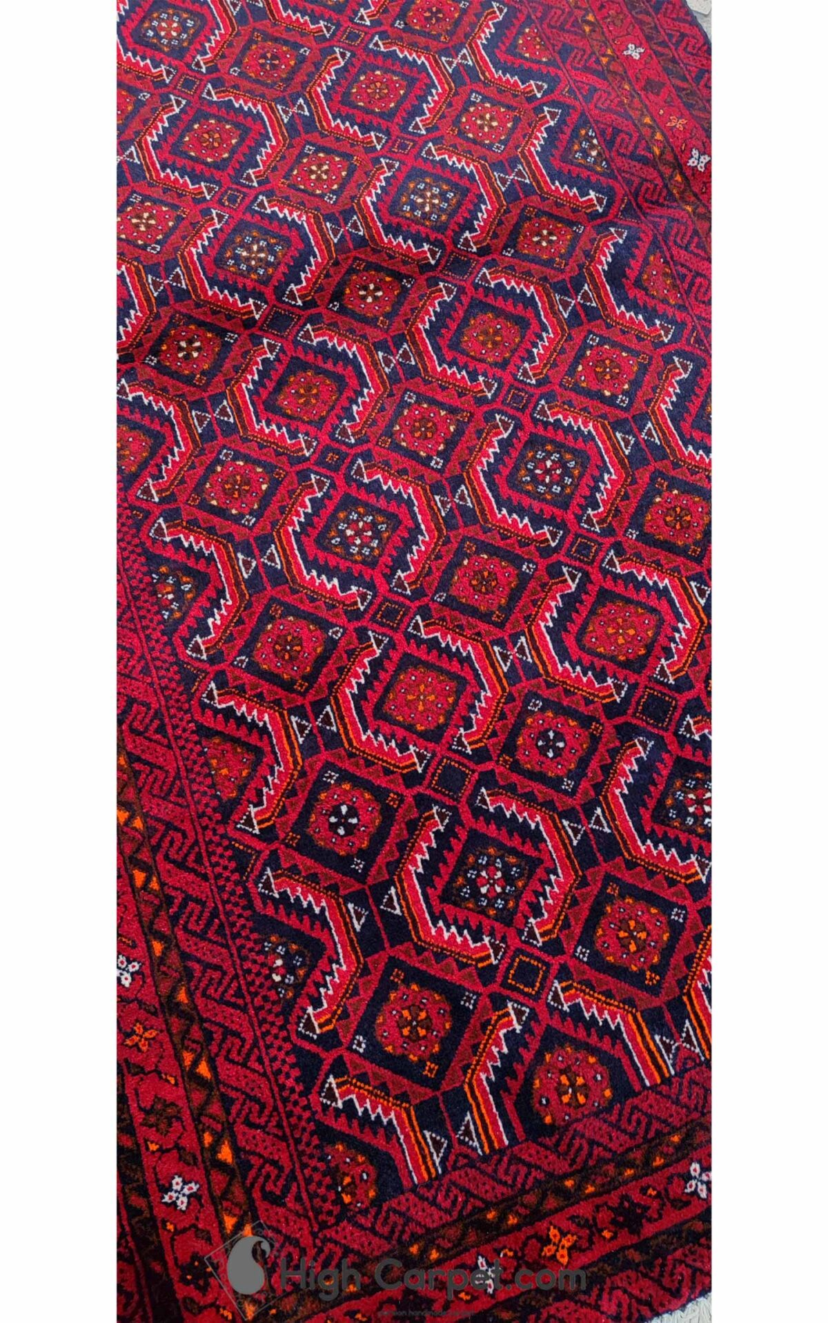 فرش دستباف 1.5 متری بلوچ کد 050026 - Image 3