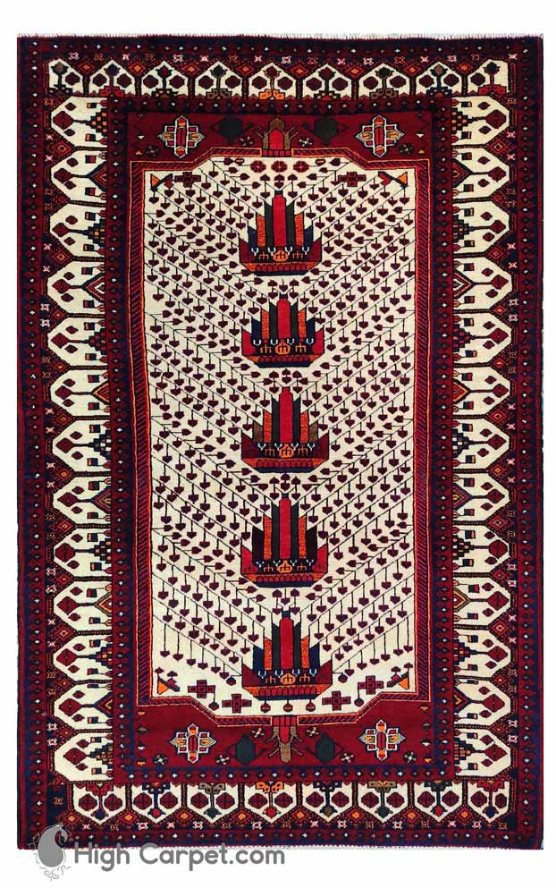0552 فرش دستباف 3 متری شاهسون زنجان کد 050552 - Image 1
