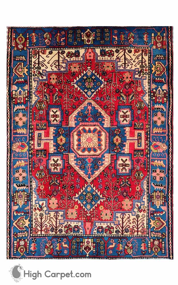 0555 فرش دستباف سه متری نهاوند همدان کد 050555 - Image 1