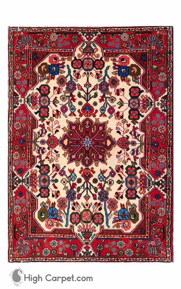 0557 فرش دستباف 1.5 متری نهاوند همدان کد 050557 - Image 1