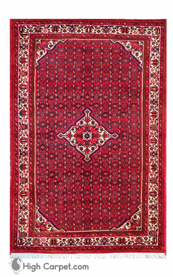 فرش دستباف شش متری جسین آباد همدان کد 050559