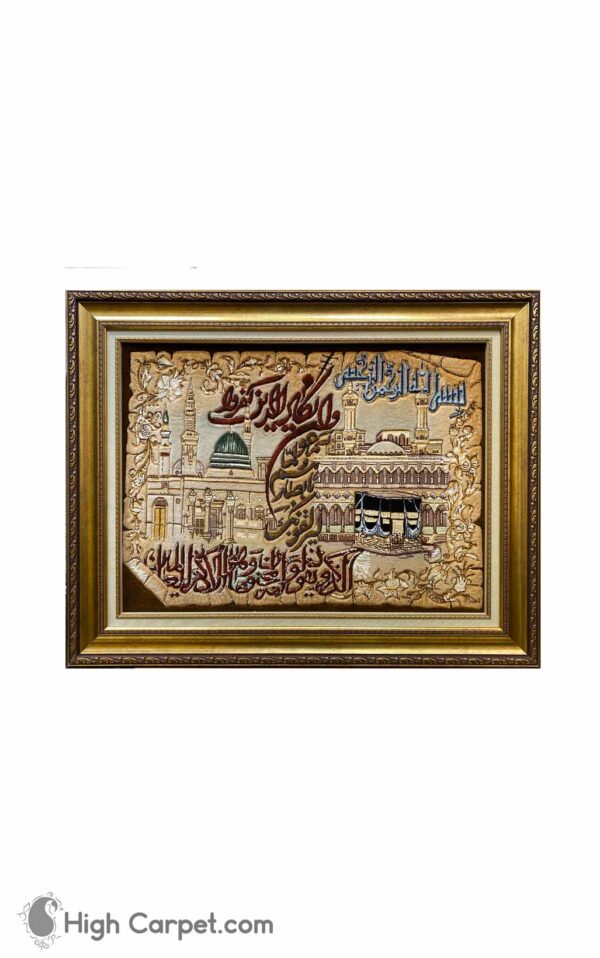 تابلو فرش دستباف وان یکاد تبریز کد 056032
