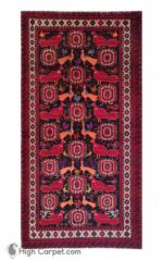 فرش دستباف سه متری بلوچ کد 050654