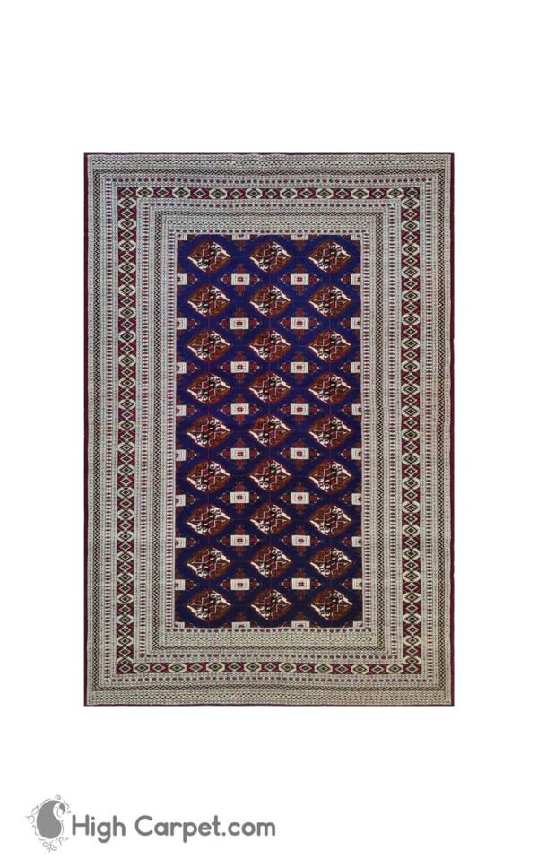 فرش دستباف سه متری ترکمن کد 050669