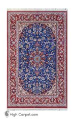 فرش دستباف 1.5 متری اصفهان کد 054741