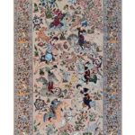 فرش دستباف 1.5 متری اصفهان کد 054744