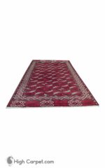 فرش دستباف نه متری ترکمن کد 050146 - Image 2