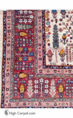 فرش دستباف شش متری قشقایی شیراز کد 050692 - Image 4