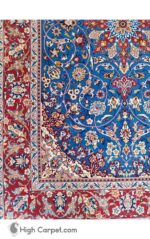 فرش دستباف 1.5 متری اصفهان کد 054741 - Image 4