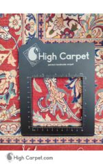 فرش دستباف 1.5 متری اصفهان کد 054741 - Image 6