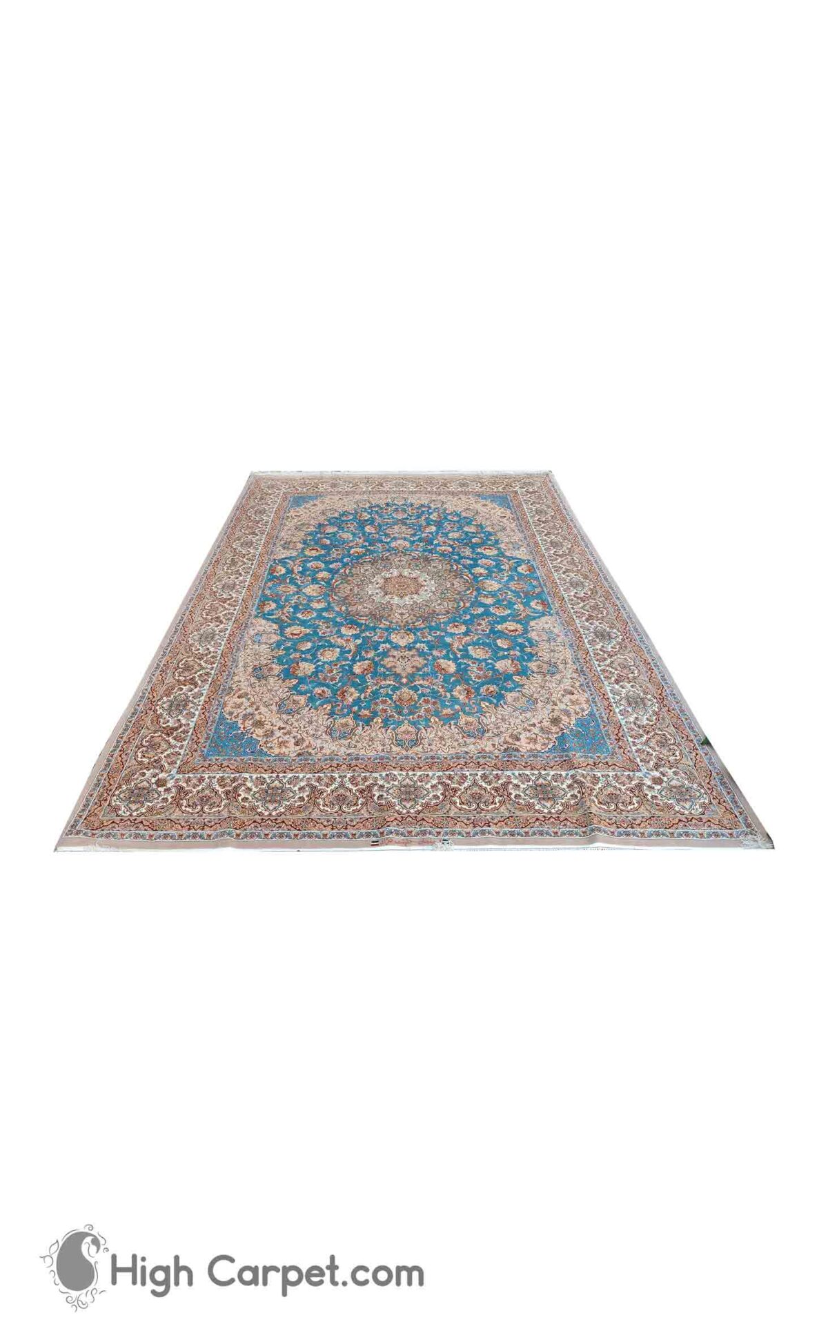 فرش دستباف نه متری اصفهان کد 054750 - Image 2