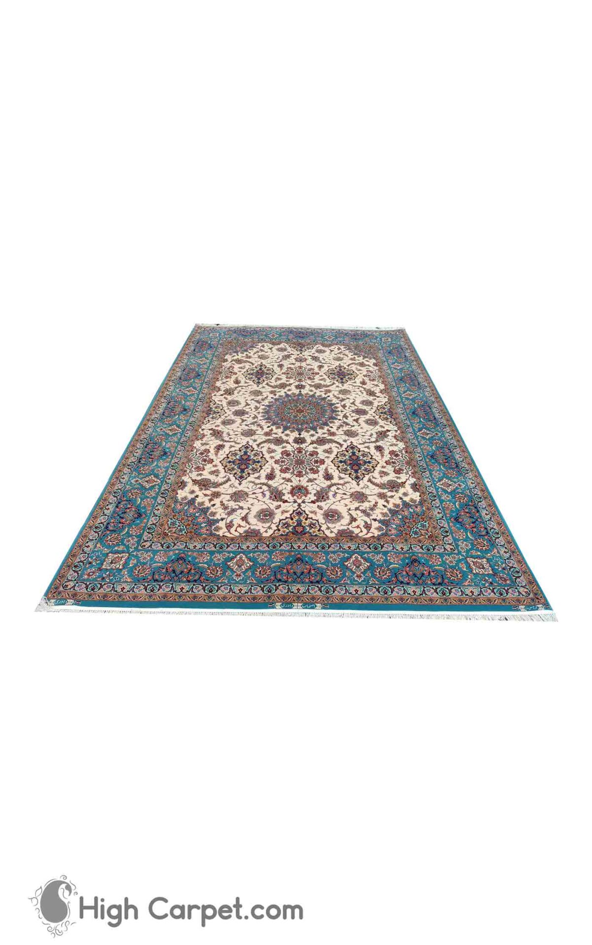 فرش دستباف شش متری اصفهان کد 054751 - Image 2
