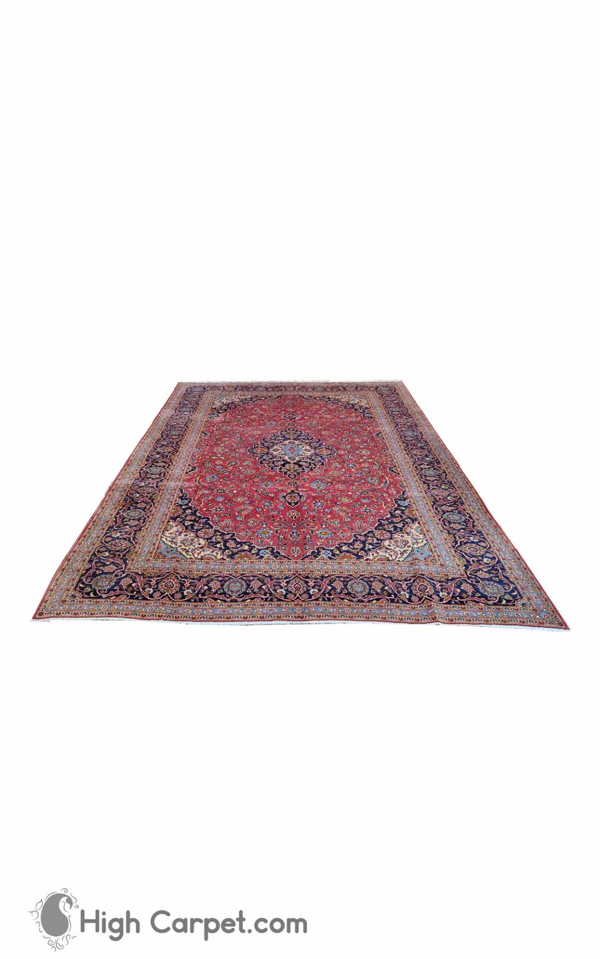 فرش دستباف 12 متری کاشان کد 054729 - Image 2