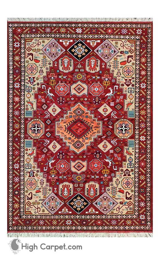 فرش دستباف سه متری قوچان کد 050743