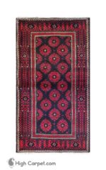فرش دستباف 1.5 متری بلوچ کد 050785