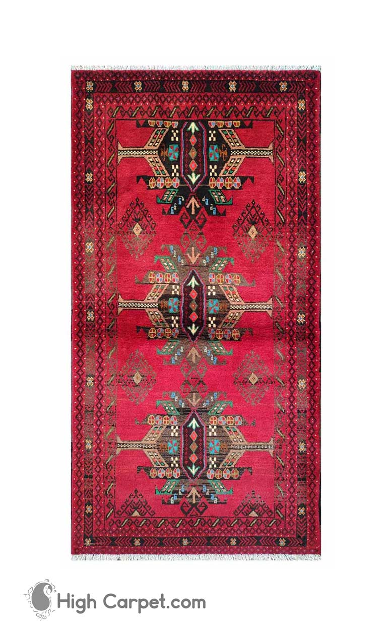 0789 فرش دستباف 1.5 متری بلوچ کد050789 - Image 1