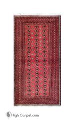 فرش دستباف 1.5 متری بلوچ طرح ترکمن کد 050790