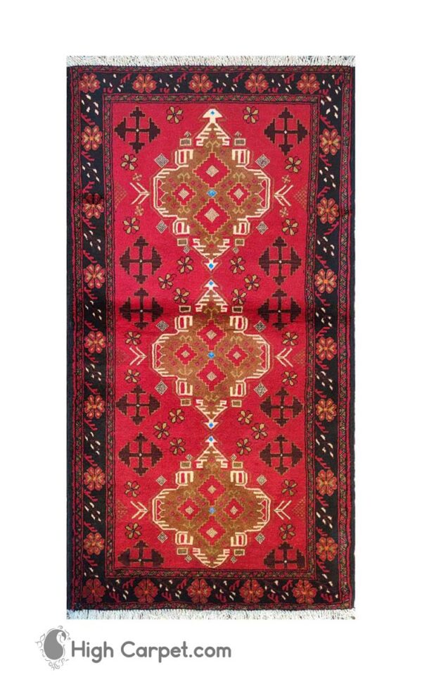 فرش دستباف 1.5 متری بلوچ کد 050806