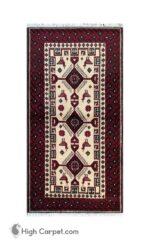 فرش دستباف 1.5 متری بلوچ کد 050816